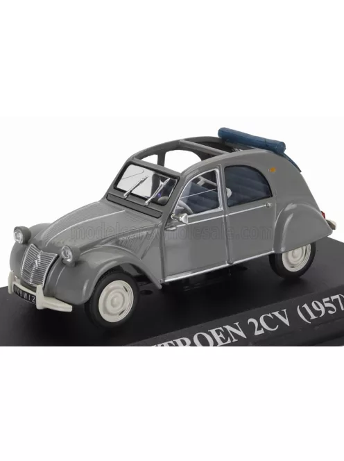 Edicola - CITROEN 2CV CABRIOLET OPEN 1957 GREY