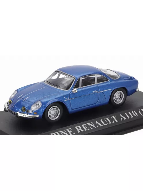 Edicola - RENAULT ALPINE A110 1973 - SILVER WHEELS BLUE MET