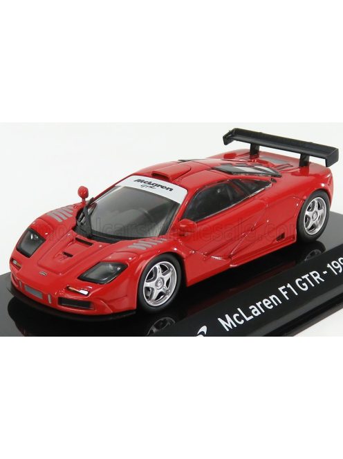 Edicola - McLAREN F-1 GTR 1995 - CON VETRINA - WITH SHOWCASE RED