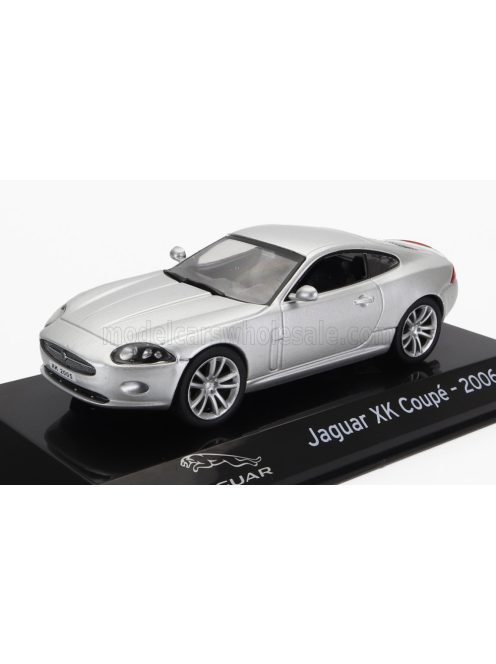 Edicola - JAGUAR XK COUPE 2006 - CON VETRINA - WITH SHOWCASE SILVER