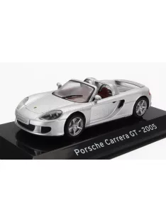   Edicola - PORSCHE CARRERA GT SPIDER 2005 - CON VETRINA - WITH SHOWCASE SILVER