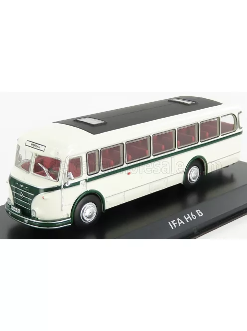 Edicola - IFA H6B AUTOBUS 1958 WHITE GREEN BLACK