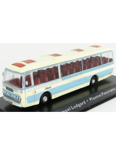   Edicola - LEYLAND LEOPARD AUTOBUS PLAXTON PANORAMA COACH SAMUEL LEDGARD 1965 LIGHT BLUE CREAM