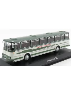 Edicola - FRITZ FLEISCHER S5 AUTOBUS 1986 WHITE GREEN MET