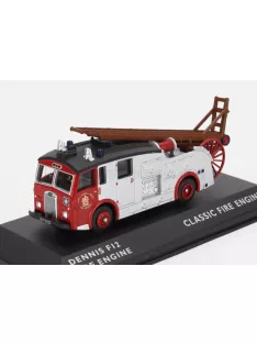   Edicola - DENNIS F12 TANKER TRUCK SCALA FIRE ENGINE 1951 RED WHITE