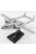 Edicola - FAIRCHILD C119G 2nd GRUPPO 46th TRASPORTI AEROBRIGATA MILITARY AIRPLANE 1947 13cm X 16.5cm SILVER RED