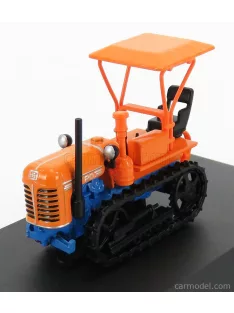   Edicola - Vladimirets Dt-20 Crawler Tractor Cingolato 1958 - Damage Blister Box Yellow Blue