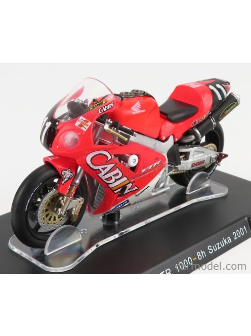 Edicola - Honda Vtr1000 Team Cabin Honda N 11 Winner 8H Suzuka 2001 Valentino Rossi Red White