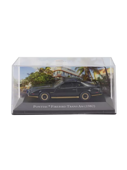 Edicola - PONTIAC FIREBIRD TRANS-AM 1982 - CON VETRINA - WITH SHOWCASE BLACK