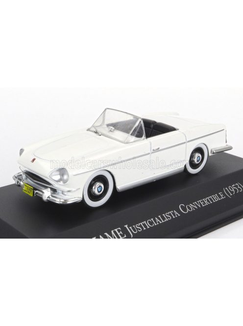 Edicola - IAME JIUSTICIALISTA CABRIOLET OPEN 1953 WHITE