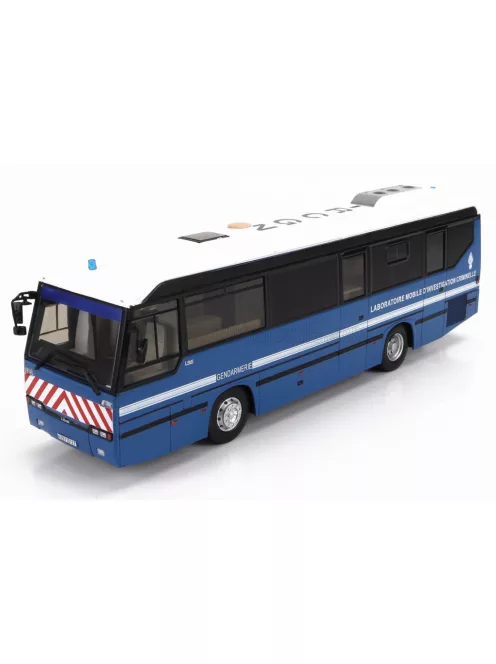 Edicola - LOHR L96 AUTOBUS IRCGN GENDARMERIE POLICE FRANCE 1996 BLUE WHITE