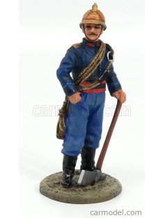   Edicola-Figures - Vigili Del Fuoco Vigile Del Fuoco Francese - French Fire Engine 1885 Blue