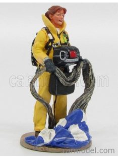   Edicola-Figures - Vigili Del Fuoco Vigilessa Del Fuoco Americana Paracadutista 2003 - Woman Fire Yellow