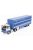 Edicola - VOLVO F89 TRUCK COMMERCE D'OVINS DU LARZAC MILLAU - LIVESTOCK TRANSPORTER - TRASPORTO ANIMALI 1978 - WITHOUT CARD BOX LIGHT BLUE WHITE
