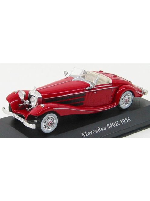 Edicola - MERCEDES BENZ 540K SPIDER CABRIOLET OPEN 1936 RED
