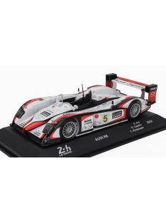  Edicola - AUDI R8 3.6L TURBO V8 TEAM GOH AUDI SPORT JAPAN N 5 WINNER 24h LE MANS 2004 T.KRISTENSEN - S.ARA - R.CAPELLO WHITE RED