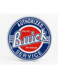   Edicola - Accessories Metal Plate - Buick Authorized Service Blue White Red