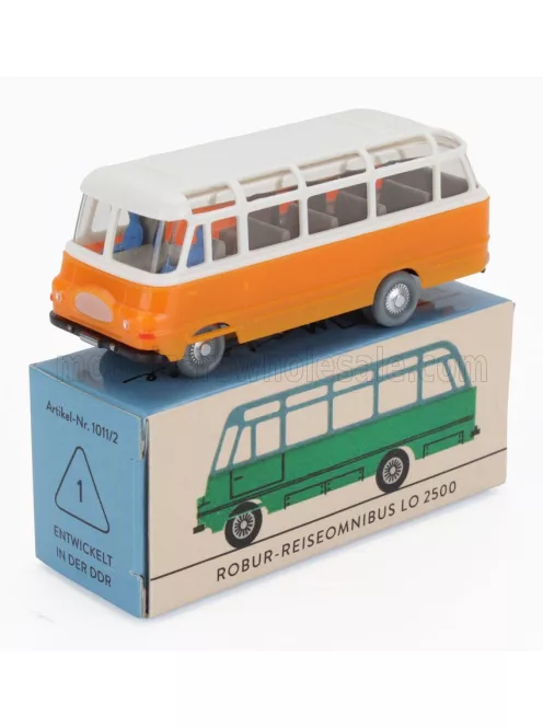 Edicola - OPEL ROBUR MINIBUS - REISEOMNIBUS LO 2500 ORANGE WHITE