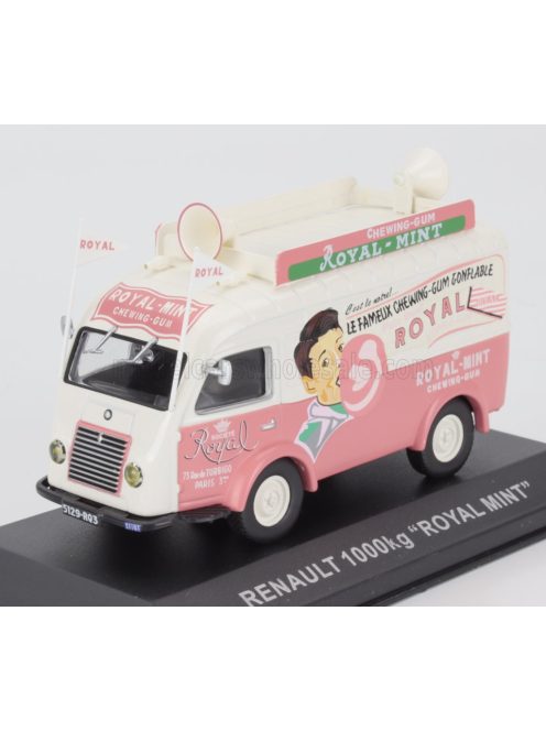 Edicola - RENAULT 1000KG VAN ROYAL MINT 1963 PINK WHITE