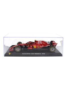   Edicola - FERRARI F1  SF71H N 7 SEASON 2018 KIMI RAIKKONEN - CON VETRINA - WITH SHOWCASE RED