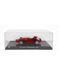   Edicola - FERRARI F1 DINO 246 N 5 WORLD CHAMPION 1958 MIKE HAWTHORN - CON VETRINA - WITH SHOWCASE RED