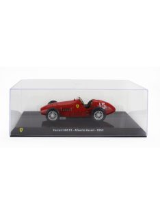   Edicola - FERRARI F1  500 F2 N 15 WORLD CHAMPION SEASON 1952 ALBERTO ASCARI - CON VETRINA - WITH SHOWCASE RED