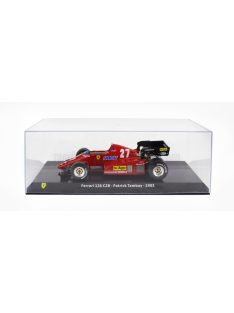   Edicola - FERRARI F1 126 C2B N 27 SEASON 1983 PATRICK TAMBAY - CON VETRINA - WITH SHOWCASE RED