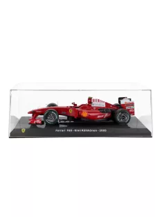   Edicola - FERRARI F1 F60 N 4 SEASON 2009 KIMI RAIKKONEN - CON VETRINA - WITH SHOWCASE RED