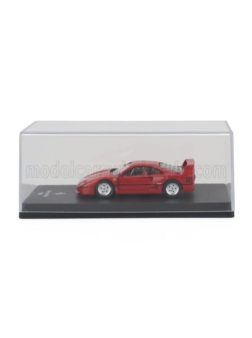 Edicola - FERRARI F40 1987 - CON VETRINA - WITH SHOWCASE RED