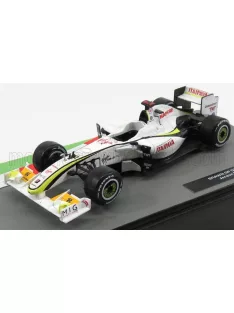   Edicola - BRAWN GP F1 MERCEDES BGP001 N 22 JENSON BUTTON SEASON 2009 WORLD CHAMPION WHITE YELLOW