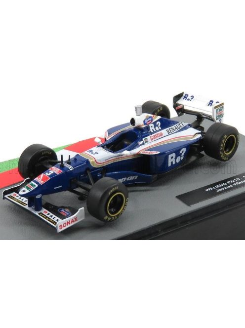 Edicola - WILLIAMS F1 RENAULT FW19 N 3 JACQUES VILLENEUVE SEASON 1997 WORLD CHAMPION BLUE WHITE