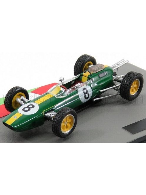 Edicola - LOTUS F1  25 N 8 WORLD CHAMPION SEASON 1963 JIM CLARK GREEN YELLOW