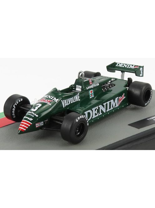 Edicola - TYRRELL F1  011 DENIM N 3 SEASON 1982 MICHELE ALBORETO GREEN