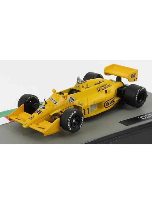 Edicola - LOTUS F1  99T HONDA ELF N 11 SEASON 1987 SATORU NAKAJIMA YELLOW