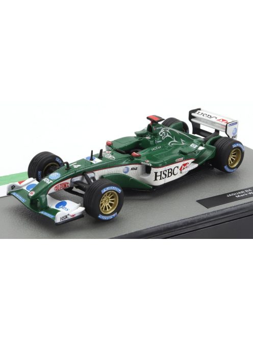 Edicola - JAGUAR F1  R4 N 14 SEASON 2003 MARK WEBBER GREEN WHITE