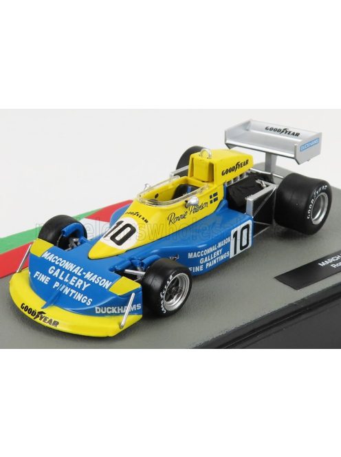 Edicola - MARCH F1  761 N 10 SEASON 1976 RONNIE PETERSON BLUE YELLOW