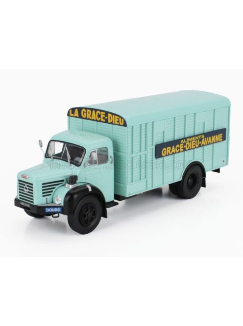 Edicola - BERLIET GLR 8M2 TRUCK CASSONATO GRACE-DIEU-AVANNE ALIMENTS 2-ASSI 1960 VERY LIGHT GREEN