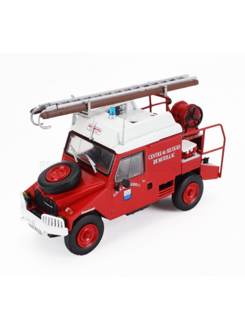 Edicola - COUMIL SCD28 CCFI SDIS CENTRE DE SECOURS DE MUZILLAC DE MORBIHAN FIRE ENGINE 1985 RED WHITE