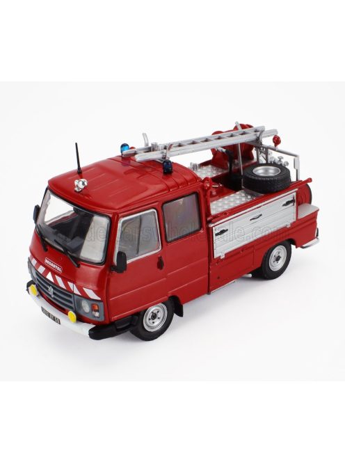Edicola - PEUGEOT J9 DESAUTEL FIRE ENGINE 1982 RED SILVER