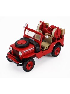   Edicola - JEEP HOTCHKISS ROUVRAY SAINTE CROIX FIRE ENGINE 1945 RED