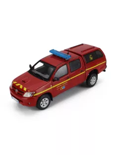   Edicola - TOYOTA HILUX PICK-UP CLOSED MEURTHE & MOSELLE FIRE ENGINE 2014 RED YELLOW