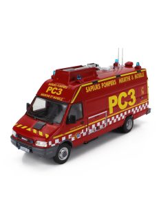   Edicola - IVECO FIAT DAILY VAN FIRE ENFINE PC3 MEURTHE & MOSELLE 2009 RED YELLOW