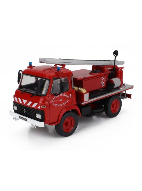 Edicola - SAVIEM TP3 TRUCK FIRE ENGINE SAINTS EN PUISAYE 1972 RED