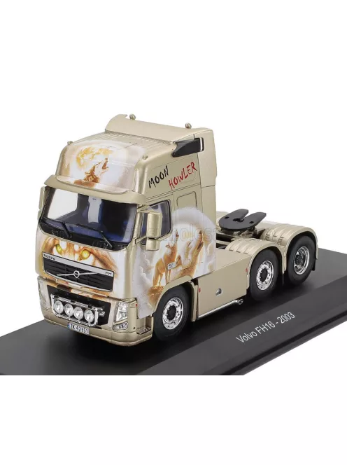 Edicola - VOLVO FH16 TRACTOR TRUCK 3-ASSI 2003 - MOON HOWLER BEIGE