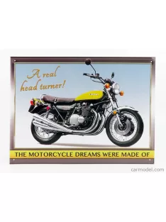   Edicola - Accessories Metal Plate - Kawasaki A Real Head Turner Various