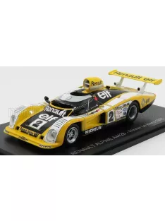  Edicola - RENAULT ALPINE A442B 2.0L TURBO V6 TEAM RENAULT SPORT N 2 WINNER 24h LE MANS 1978 DIDIER PIRONI - JEAN PIERRE JAUSSAUD YELLOW WHITE BLACK