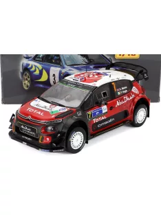   Edicola - CITROEN C3 WRC ABU DHABI N 7 WINNER RALLY MEXICO 2017 K.MEEKE - P.NAGLE RED WHITE GREY