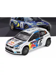   Edicola - VOLKSWAGEN POLO R WRC TEAM VOLKSWAGEN MOTORSPORT N 8 WINNER RALLY SWEDEN 2013 SEBASTIEN OGIER - JULIEN INGRASSIA WHITE