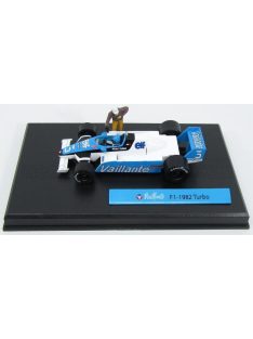   Edicola - VAILLANT F1  TURBO N 3 1982 - WITH FIGURES WHITE LIGHT BLUE