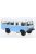 Edicola - GAZ APP 66 AUTOBUS 1964 LIGHT BLUE WHITE